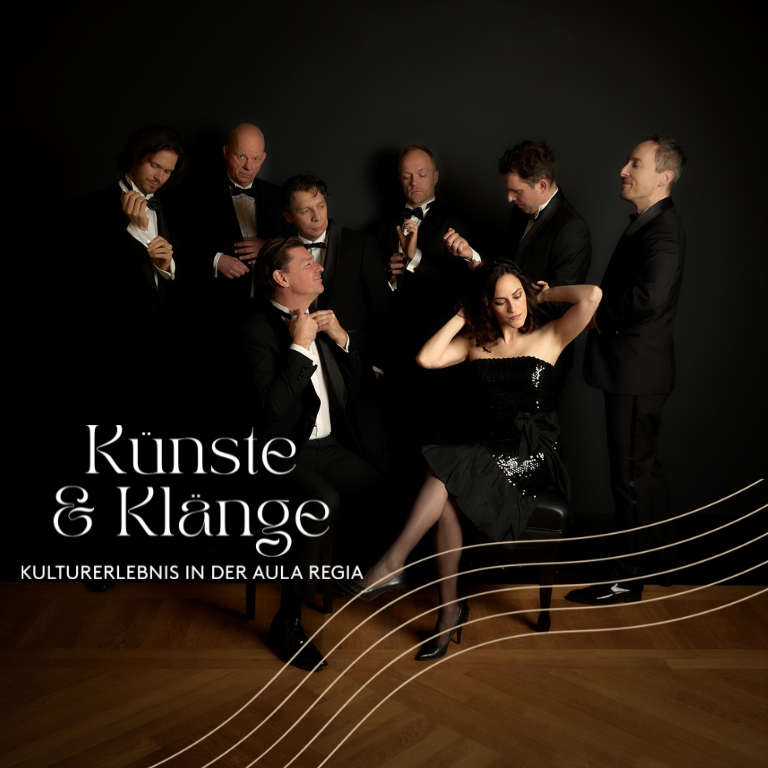 The Dutch Harmonists in eleganter Kleidung