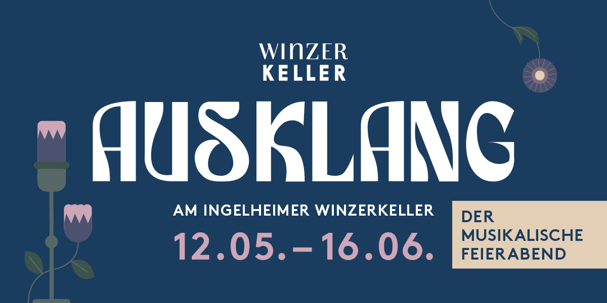 Werbeplakat für die Musik-Reihe "Ausklang"