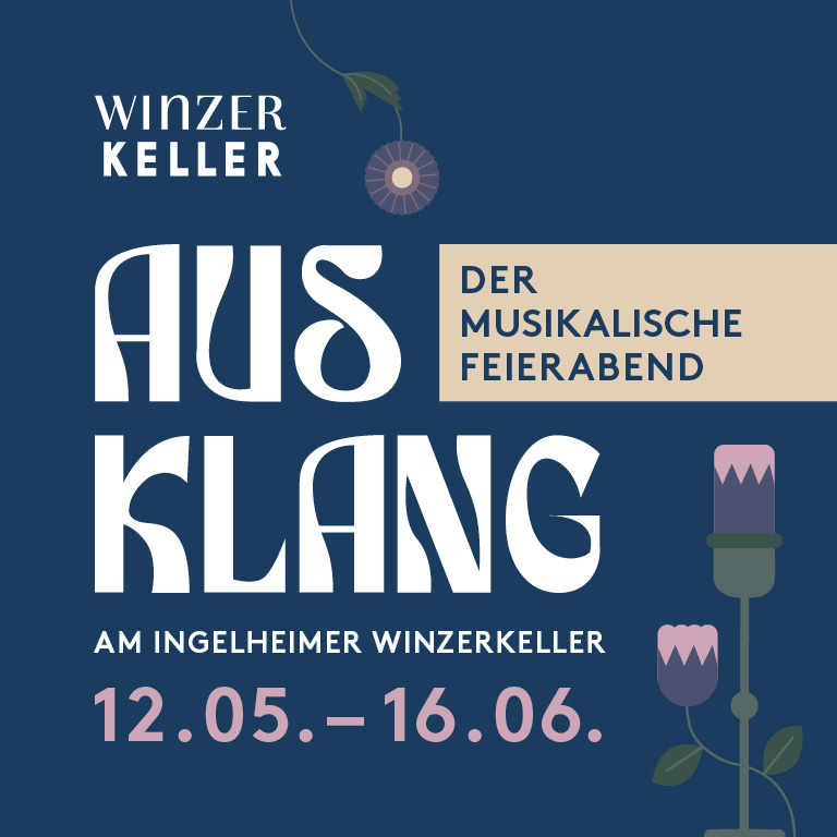 Werbeplakat für die Musik-Reihe "Ausklang"