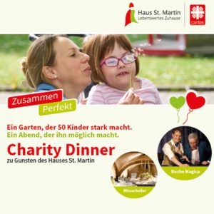 Charity Dinner - Ankündigungstitelbild